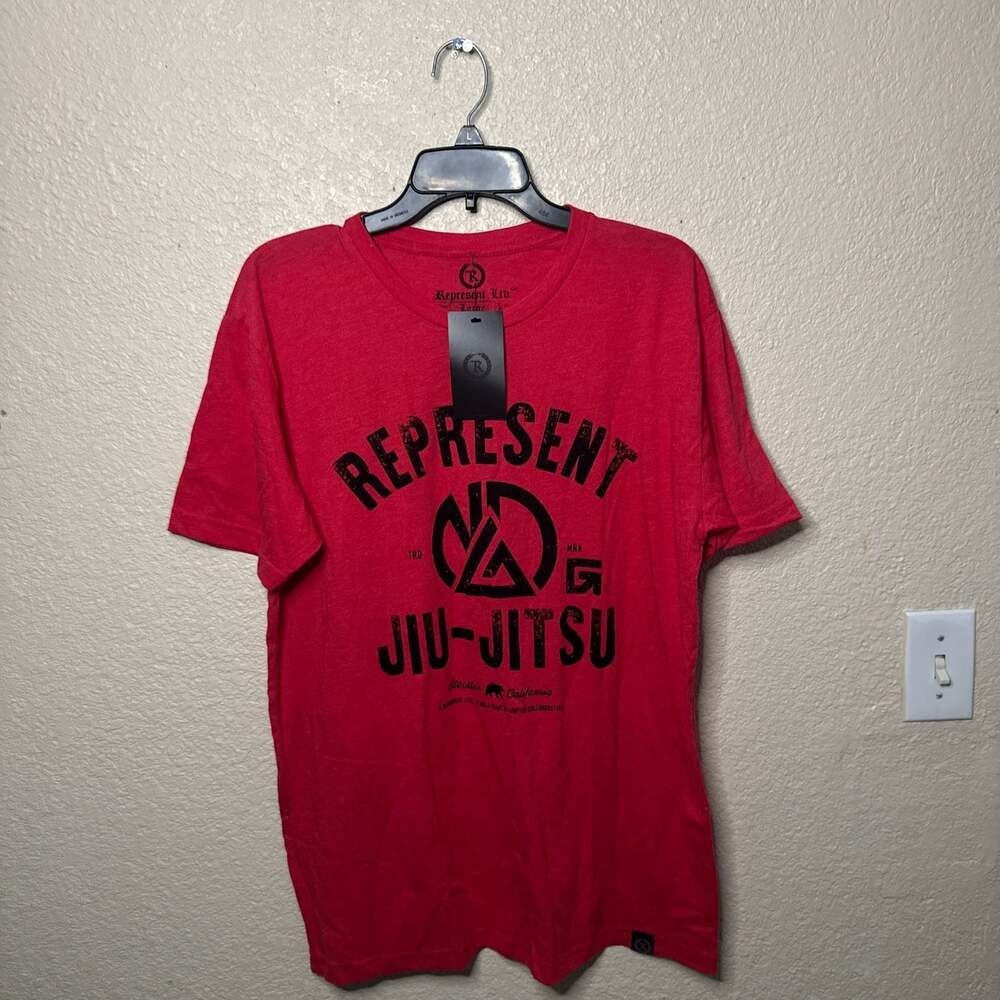 Represent Ltd. Jiu-Jitsu Nate Diaz T-Shirt Size Large Stockton California
